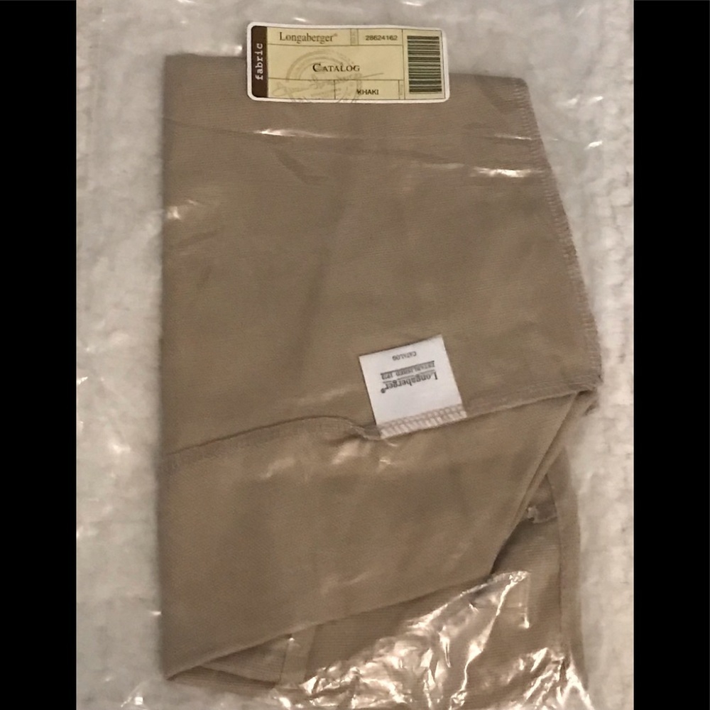 Longaberger “Catalog” Liner in Khaki - New